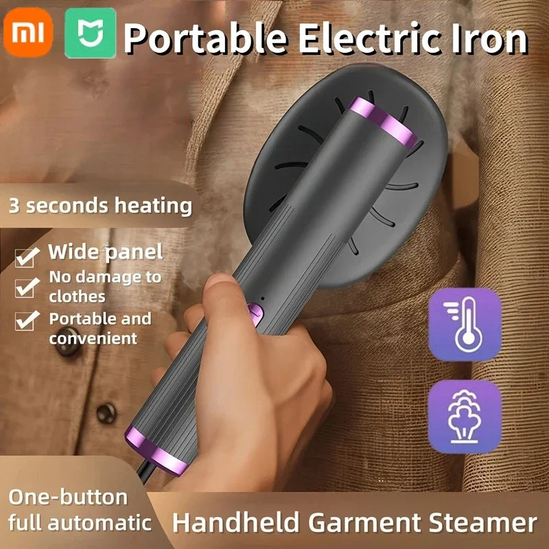 Hand-Held Steamer USB Travel-Friendly Garment Steamer Fall 2025 Travel Essential Wrinkle Removal