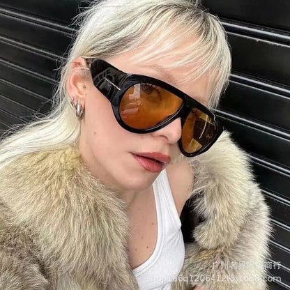 Oversized Sunglasses Pilot Style Retro Driving Glasses Summer 2026 TikTok Viral Gift Idea