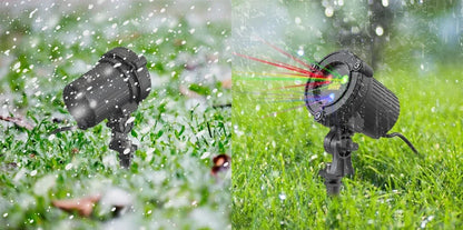 Christmas Laser Light Projector Water-Resistant Outdoor Garden