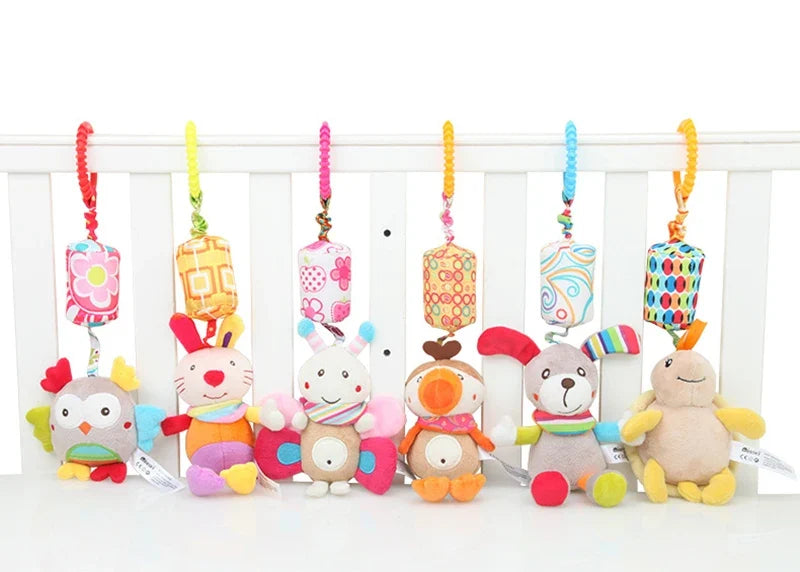 Rattle Baby Hanging Plush Toy Newborn Sensory Toys Gift