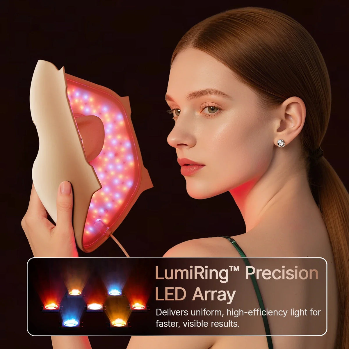 LED Light Therapy Mask 4D Facial Device Anti Aging And Acne Maintenance Fall 2026 Skincare Trend