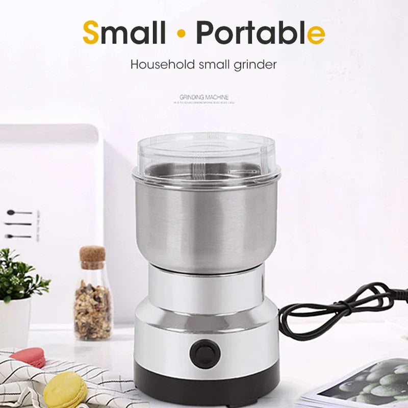 Coffee Grinder Mini Motor-Driven Stainless Ultrafine 300ml