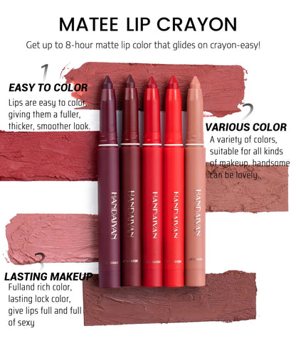Lip Liner Pencil Matte Water-Resistant Long Lasting Moisturizing Lip Contour Fall 2026 Trend