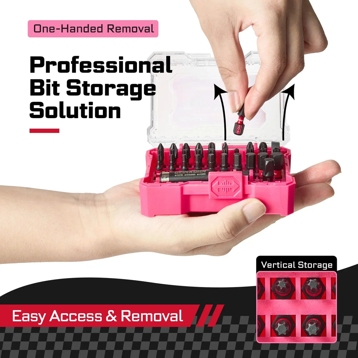 Impact Screwdriver Bits Kit S2 Steel 32Piece With Magnetic Bit Holder And Case Fall 2025 DIY Gift