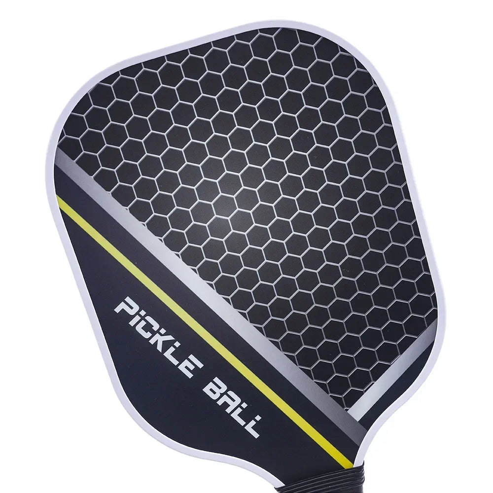 Light Graphite Pickleball Paddle Kit with Fiberglass Face and PP Honeycomb Core for Indoor and Outdoor Play
