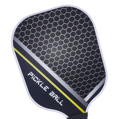 Light Graphite Pickleball Paddle Kit with Fiberglass Face and PP Honeycomb Core for Indoor and Outdoor Play