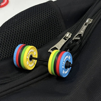 Keychain Barbell Fitness Gift Accessory TikTok Viral Fall 2026 Gift Idea For Gym Lovers