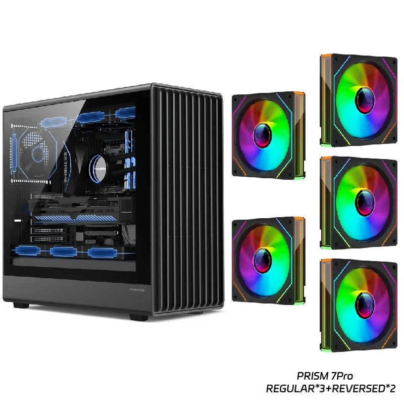 Case PC Glass Side ATX M ATX ITX Support 360mm Radiator
