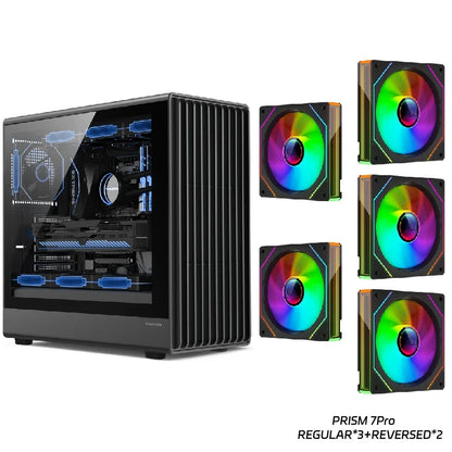 Case PC Glass Side ATX M ATX ITX Support 360mm Radiator