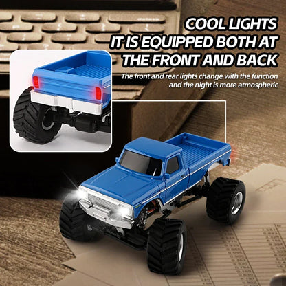 Car RC 1/36 4WD Off-Road Vehicle Light System RTR Hobby Model Fall 2025 Gift Idea