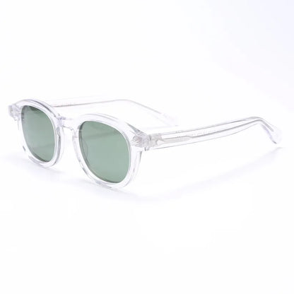 Sunglasses Polarized Vintage Round Acetate Frame Summer 2026 Driving Glare Reduction Gift Idea