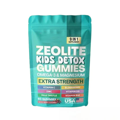 Gummies Zeolite 9-in-1 Formula Immune Support Detox Gummies Fall 2026 Wellness 60 Gummies
