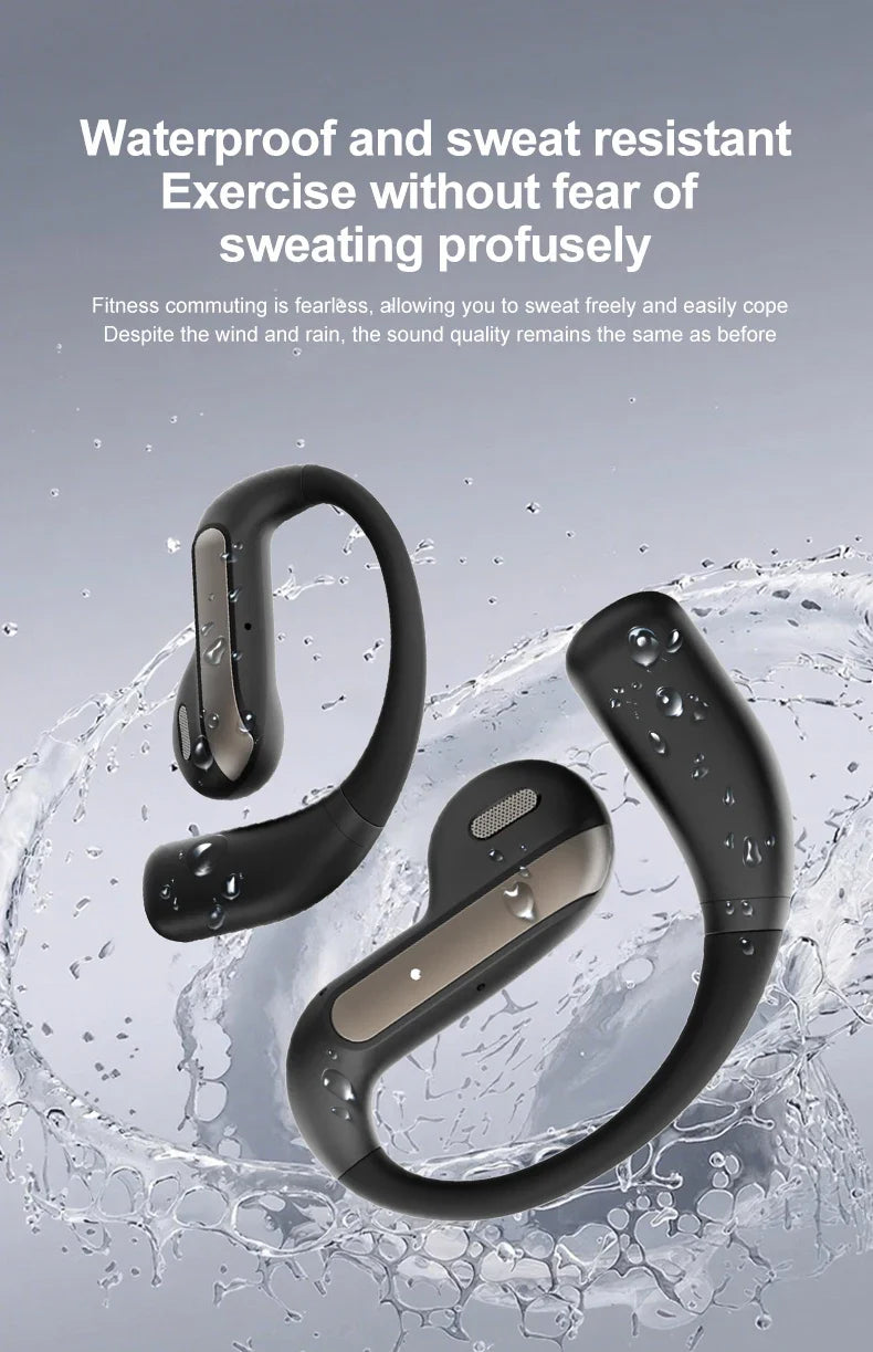 Translation AI Earbuds With Noise Canceling Ear Hook Sports