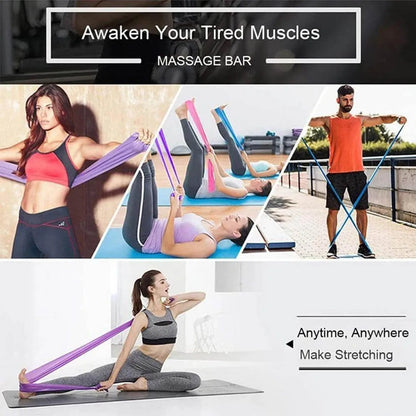 Resistance Bands Kit Elastic Exercise Bands Household Gym