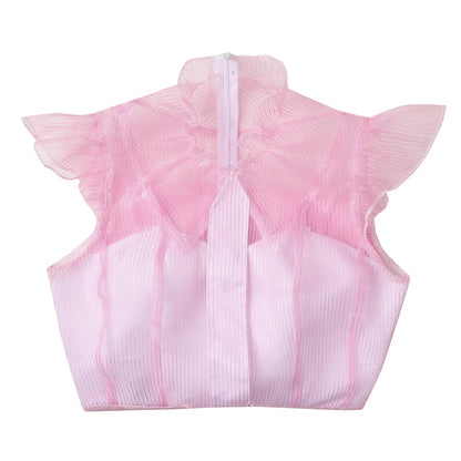 Glinda2025 Edition Witch Pink Cosplay Dress Halloween Party
