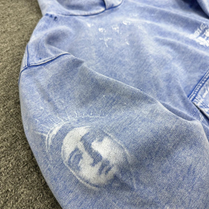 Men's Oversized Hooded Sweatshirt - Washed Cotton Street