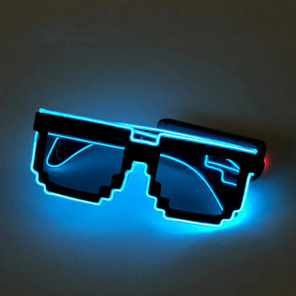 Glow Novelty in the Dark LED Glasses - Neon Lights for Weddings, Birthdays, Halloween Party Supplies