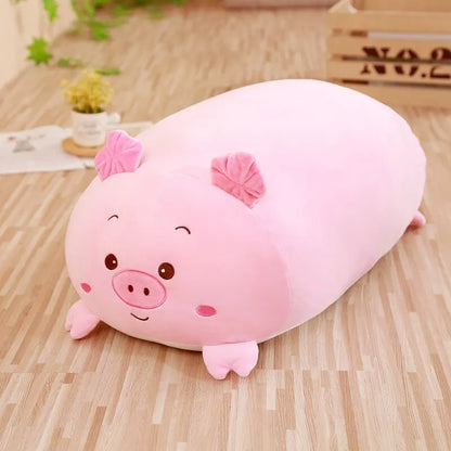 Cute Plush Animal Pillow - Plush 28cm (11 inch) Cat, Dog, Pig & Frog Stuffed Toys for Kids, Great Birthday Gift & Cuddly Household Decor
