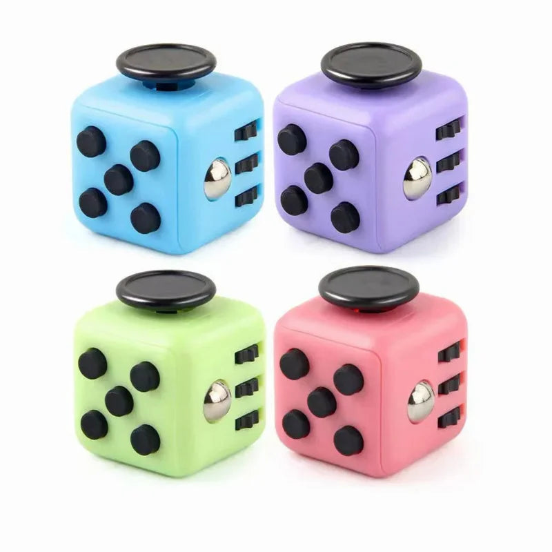 Cube Fidget Stress Relief Toy Sensory Dice For Focus
