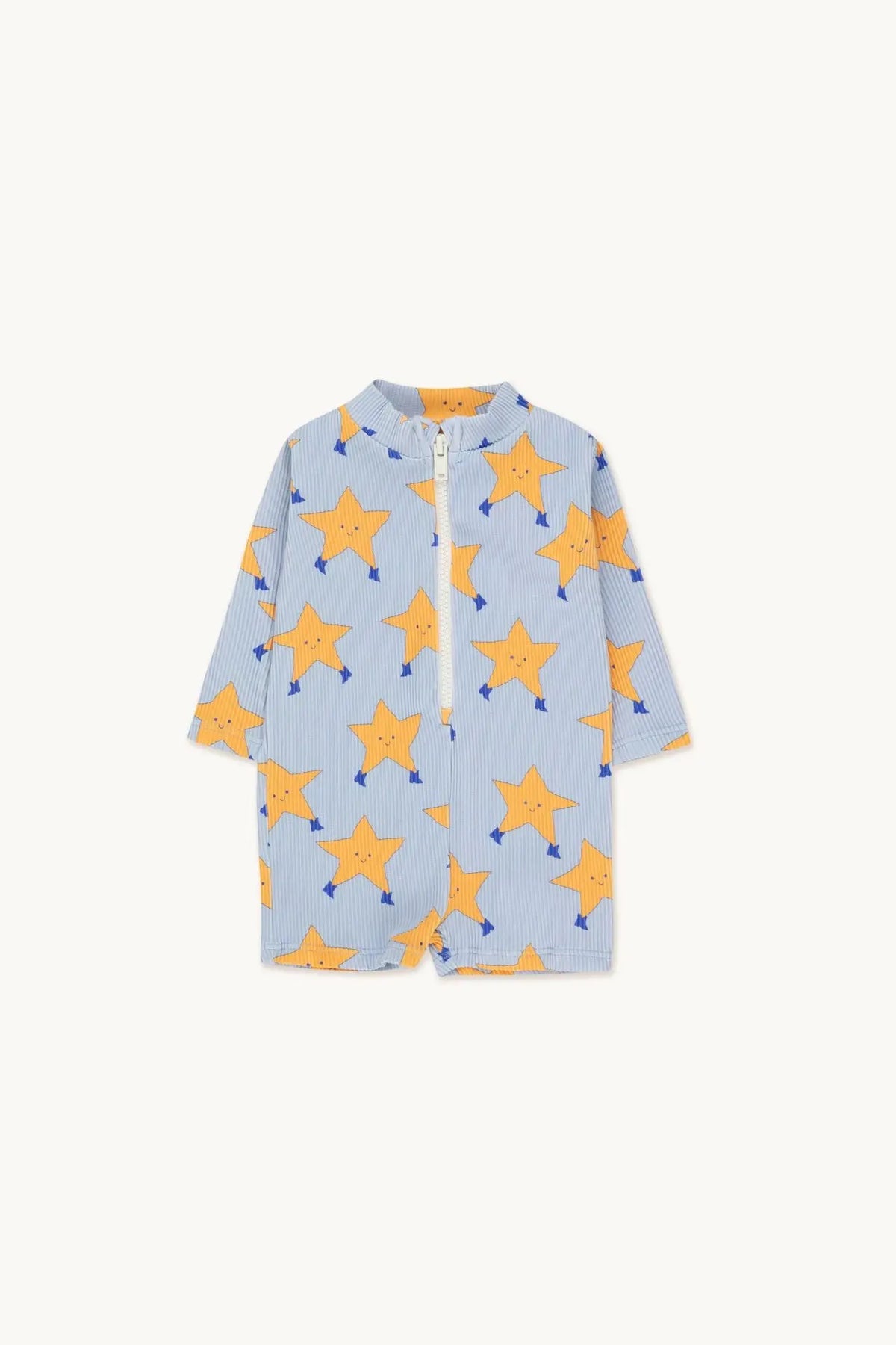 Light unisex one-piece swimsuit - casual cut, nylon, beach & pool wear for kids