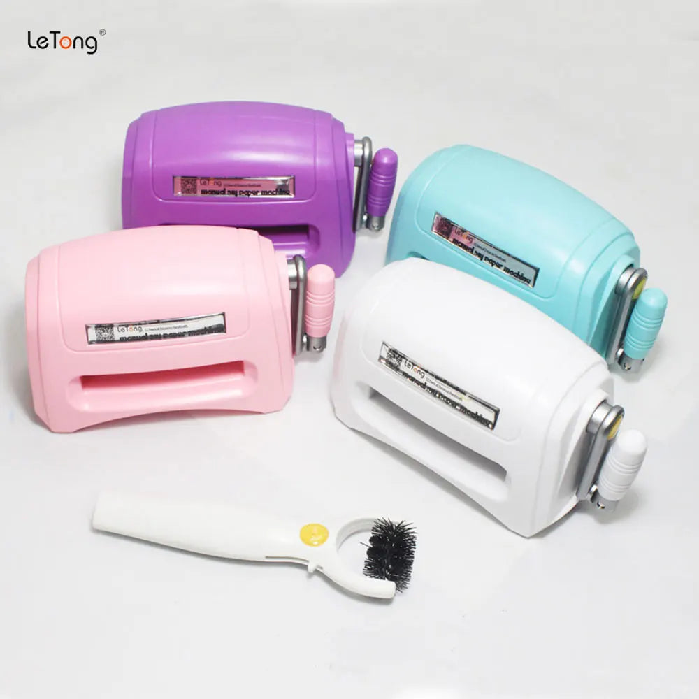 Travel-Friendly Hand-Operated Die Cutting And Embossing Machine For Cards