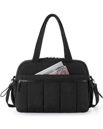 Duffel Travel Bag with Shoulder Strap, Large Capacity Gym & Diaper Bag