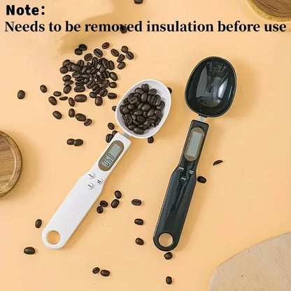 Electronic Kitchen Scale 500g 0.1g LCD Digital Spoon Scale for Food and Baking Measurement Device