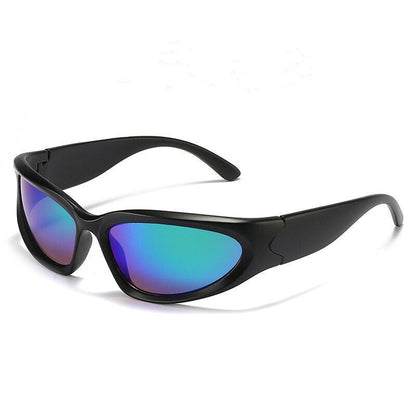 Sportliche Luxus-Sonnenbrille für Herren – rechteckig, verspiegelte Gläser, für Sommerabenteuer 5