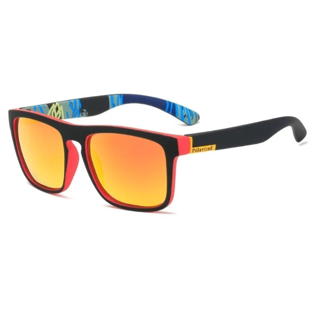Stilvolle quadratische Sonnenbrille für Damen – polarisierte Gläser, Kunststoffrahmen, für Sommeraktivitäten 6