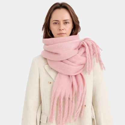 Cozy Warm Womens Winter Scarf - Oversized Wrap, Plush