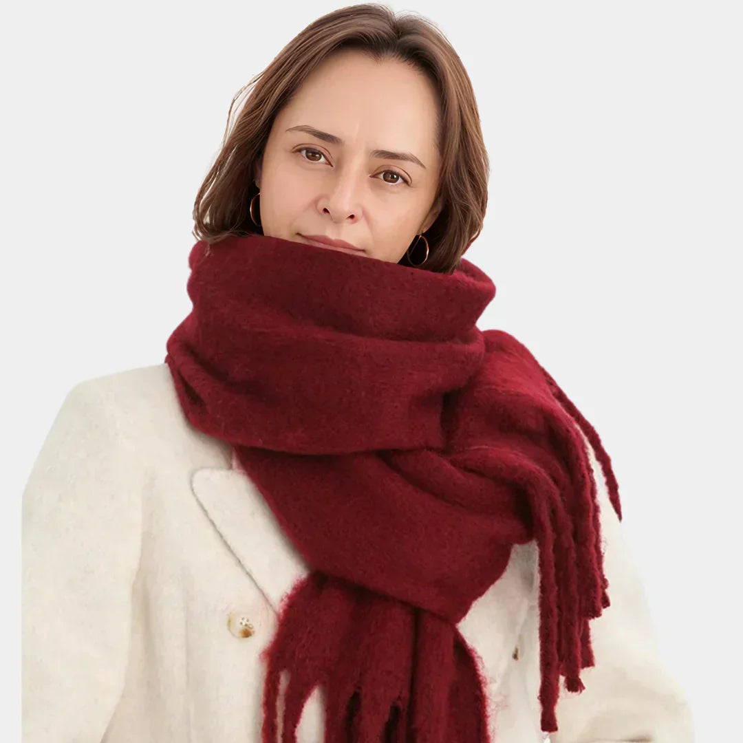 Cozy Warm Womens Winter Scarf - Oversized Wrap, Plush