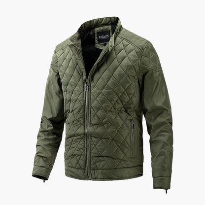 Light Men's Quilted Jacket - Diamond, Insulated