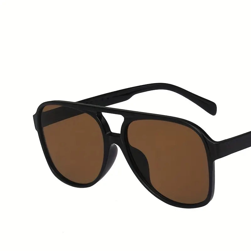 Übergroße und stilvolle Sonnenbrille für Damen – Retro-Design, Kunststoff, für den Sommer 3