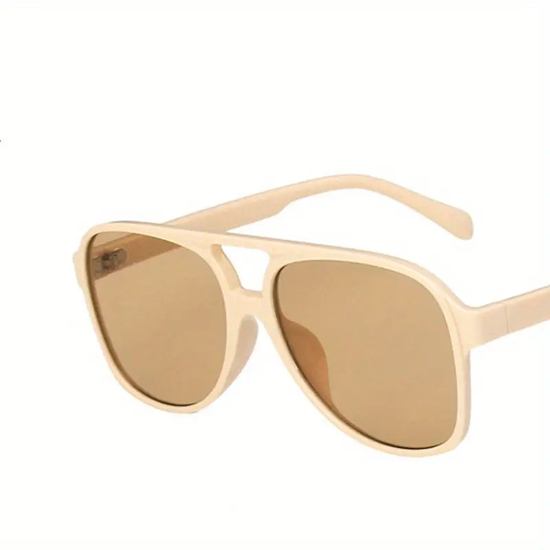 Übergroße und stilvolle Sonnenbrille für Damen – Retro-Design, Kunststoff, für den Sommer 7