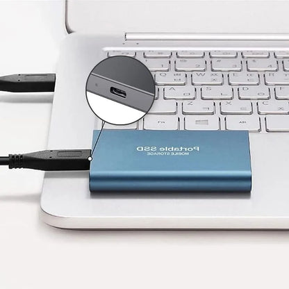 External SSD Travel-Friendly USB 3.1 Ultra Fast Backup Drive