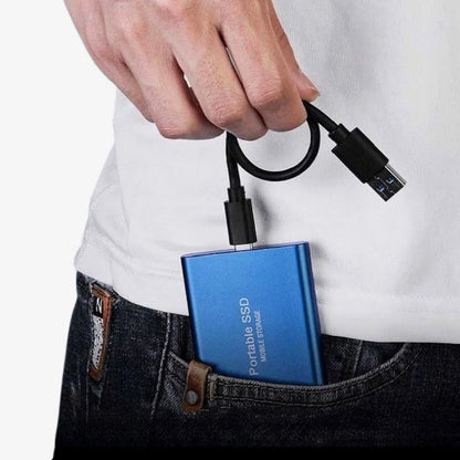 External SSD Travel-Friendly USB 3.1 Ultra Fast Backup Drive