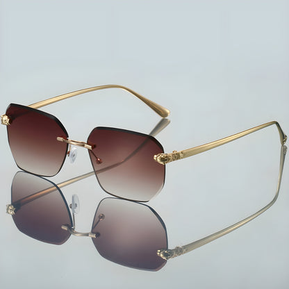 Ultraleichte Herren Sonnenbrille – minimalistisches Design, UV400 Schutz, für jeden Anlass 1