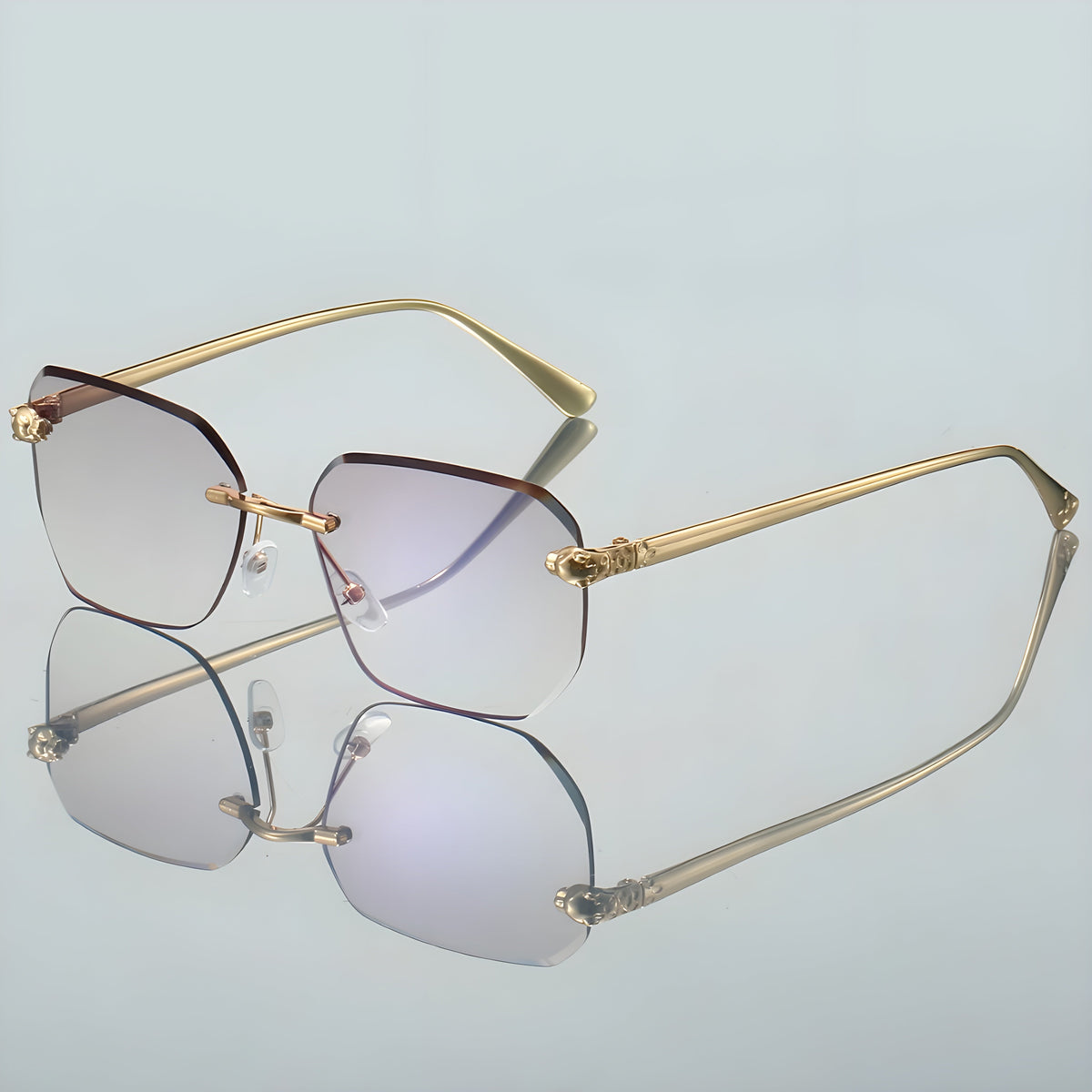 Ultraleichte Herren Sonnenbrille – minimalistisches Design, UV400 Schutz, für jeden Anlass 2