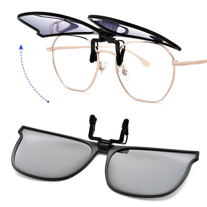 Ultraleichter polarisierender Sonnenbrillen-Clip für Brillenträger – UV400-Schutz, flexibles Design, ideal für Outdoor 4