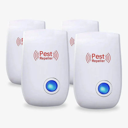 Fly Ultrasonic Repeller Silent Indoor Pest Control Safe