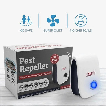 Rat Ultrasonic Repeller Silent Pest Control Device Safe