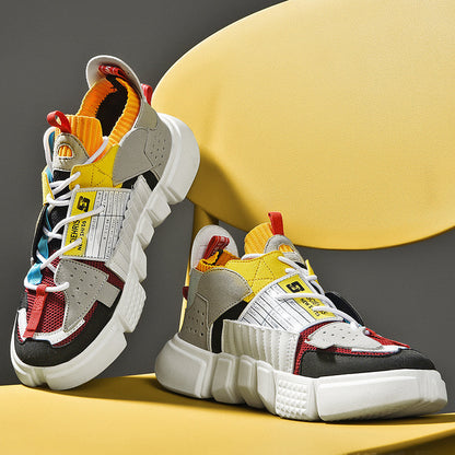 Versatile men’s skater sneakers – streetwear style, breathable material, for everyday wear 3