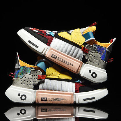 Versatile men’s skater sneakers – streetwear style, breathable material, for everyday wear 5