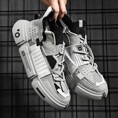 Versatile men’s skater sneakers – streetwear style, breathable material, for everyday wear 6