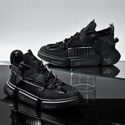 Versatile men’s skater sneakers – streetwear style, breathable material, for everyday wear 7