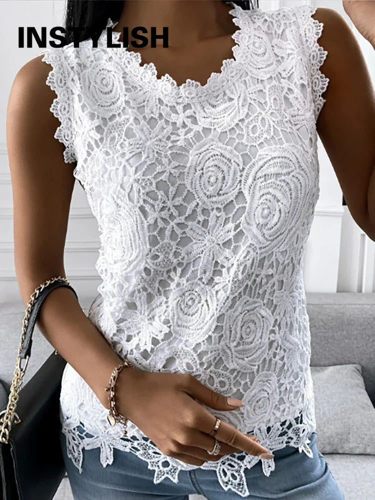Vielseitiges Damen Top – O-Ausschnitt, weicher Stoff, für festliche Anlässe 1