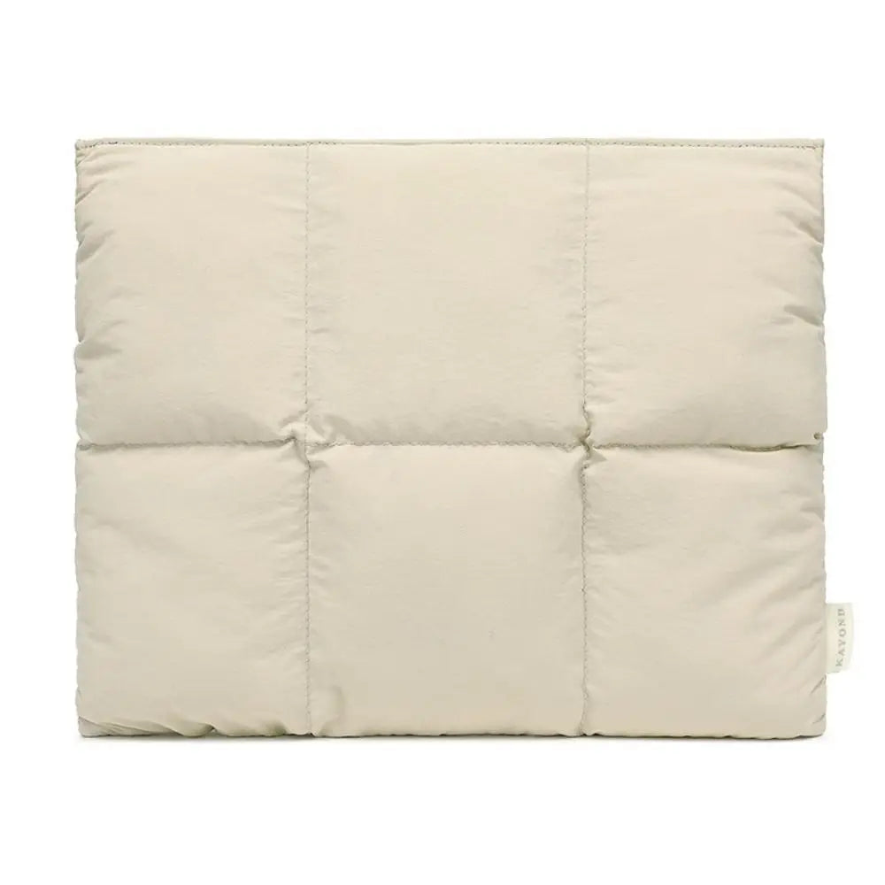 Water-Resistant Quilted Laptop Sleeve with Plush Padding and Shockproof Protection for 14-16 Inch Devices 8