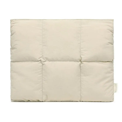 Water-Resistant Quilted Laptop Sleeve with Plush Padding and Shockproof Protection for 14-16 Inch Devices 8