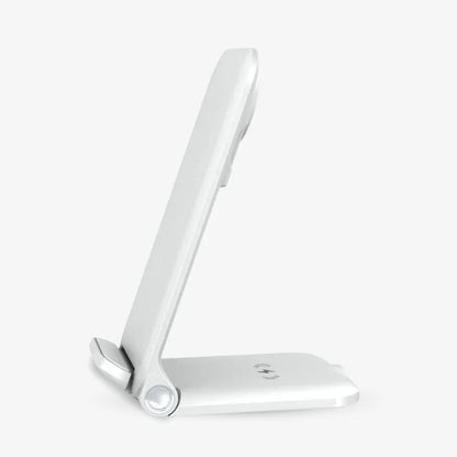 Cordless Charging Stand Foldable Desk Charger Space Saving