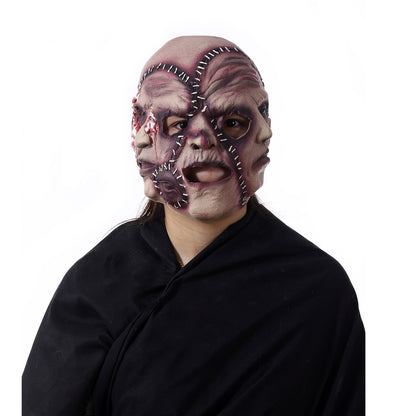 Mask Halloween Three Sided Grimace Latex Cosplay Prop